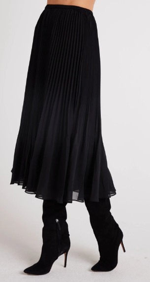 Bella Dahl Pleated Pull-0n Skirt